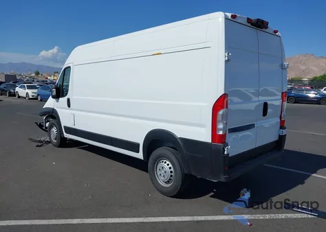 2025 Ram Promaster 2500 Tradesman High Roof 159 Wb W/Pass Seat from USA, damaged, VIN 3C6LRVDG3SE531962